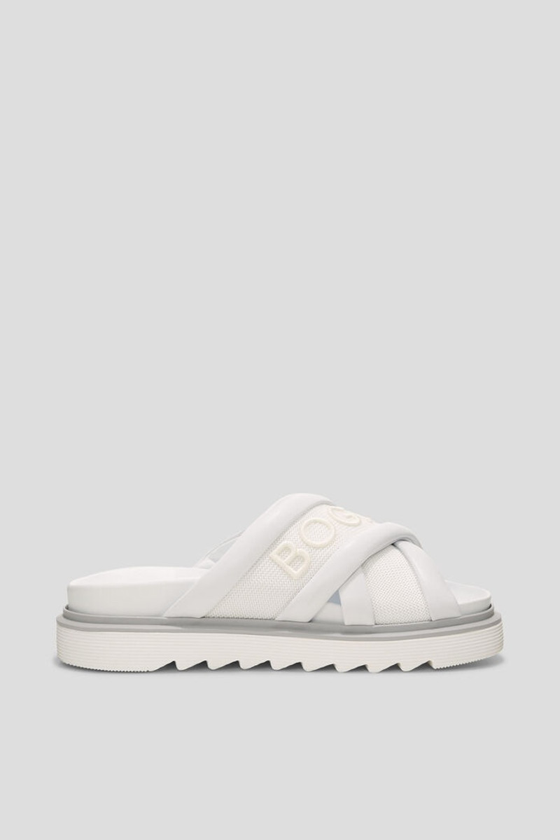 BOGNER Amalfi Slides in White outlook