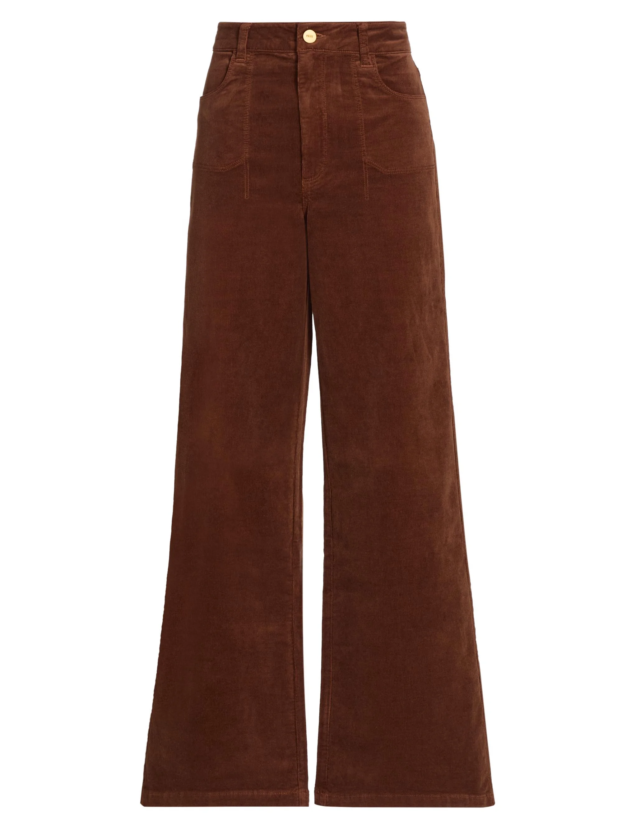 Women's Anessa Utility Corduroy Pants - Maple Brown - 1