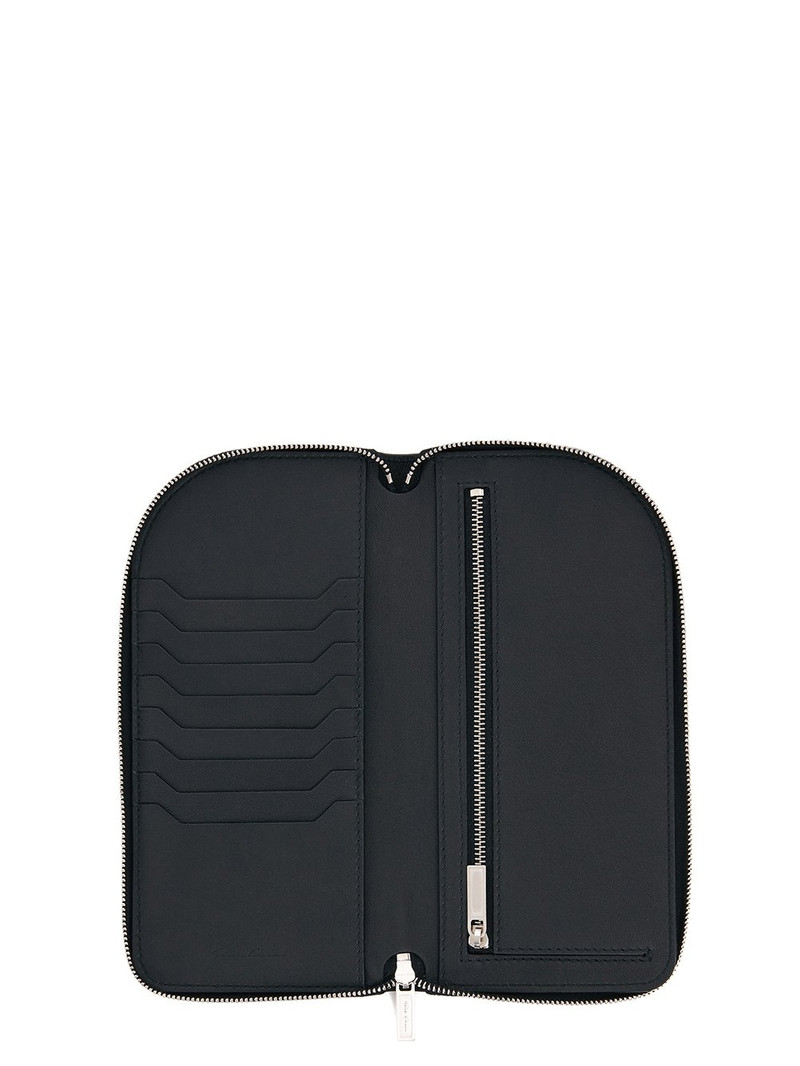 Black Quilted Passport Holder 3