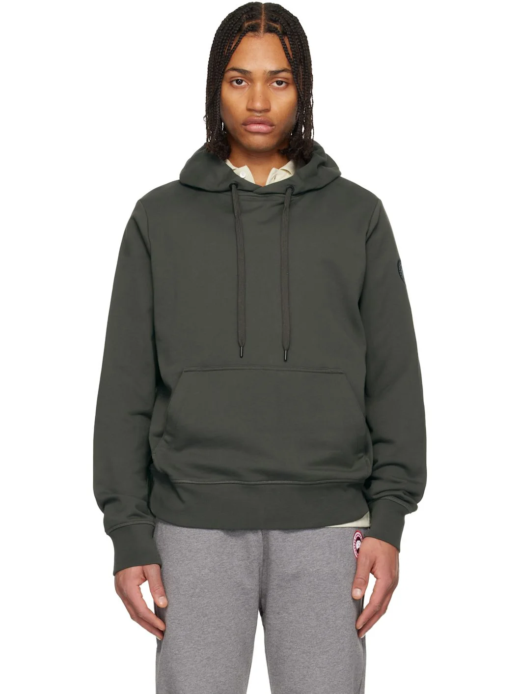 Khaki Huron Hoodie - 1