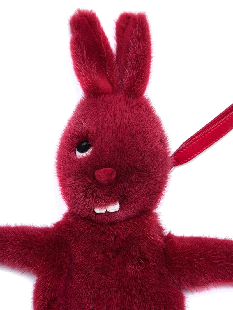 Rick Owens Red Hun Fat Bunny Pouch outlook