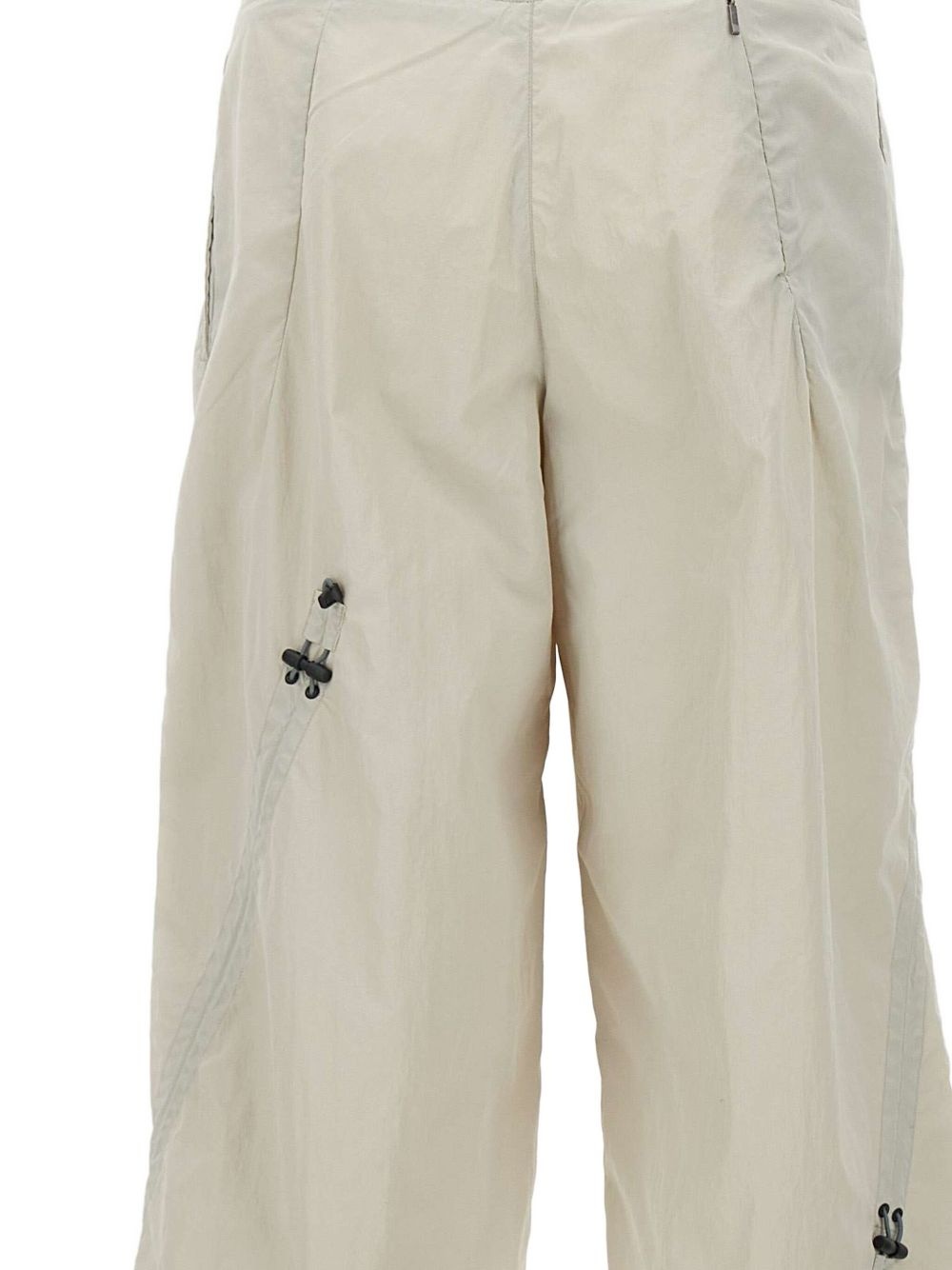 high-waisted utility trousers - 6