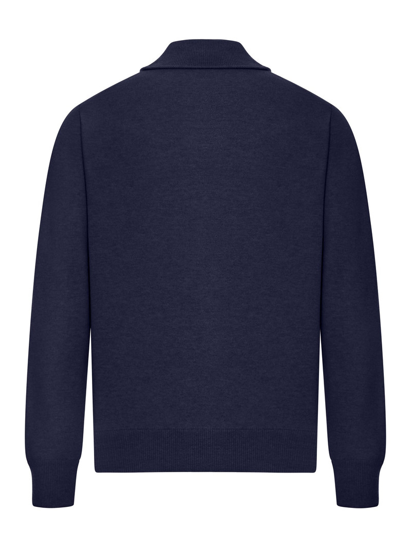 LARDINI WOOL BLEND JACKET WITH ZIP outlook