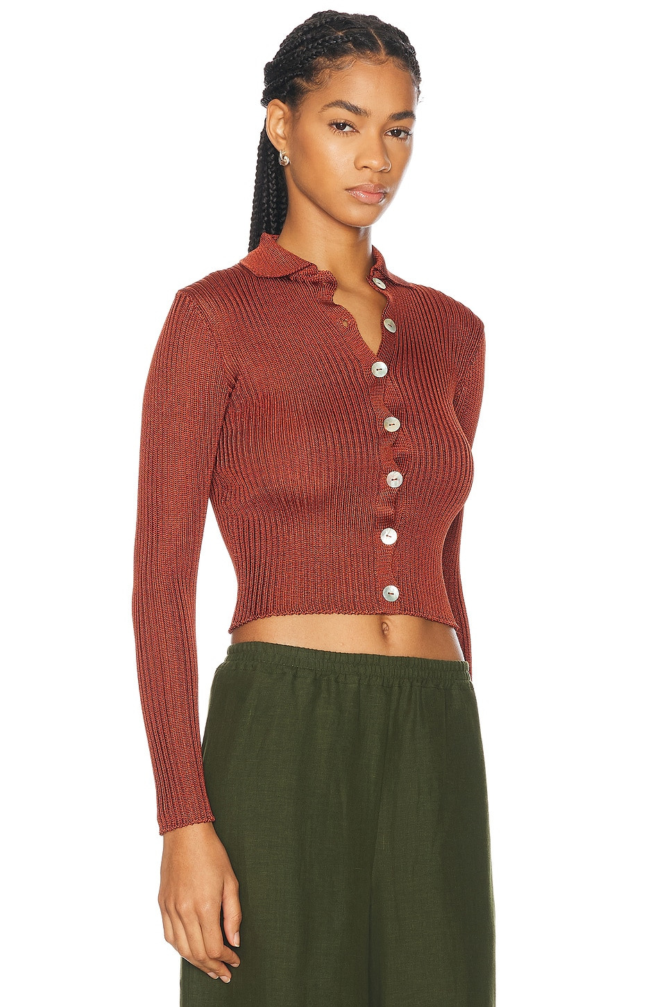 Long Sleeve Cardigan - 2