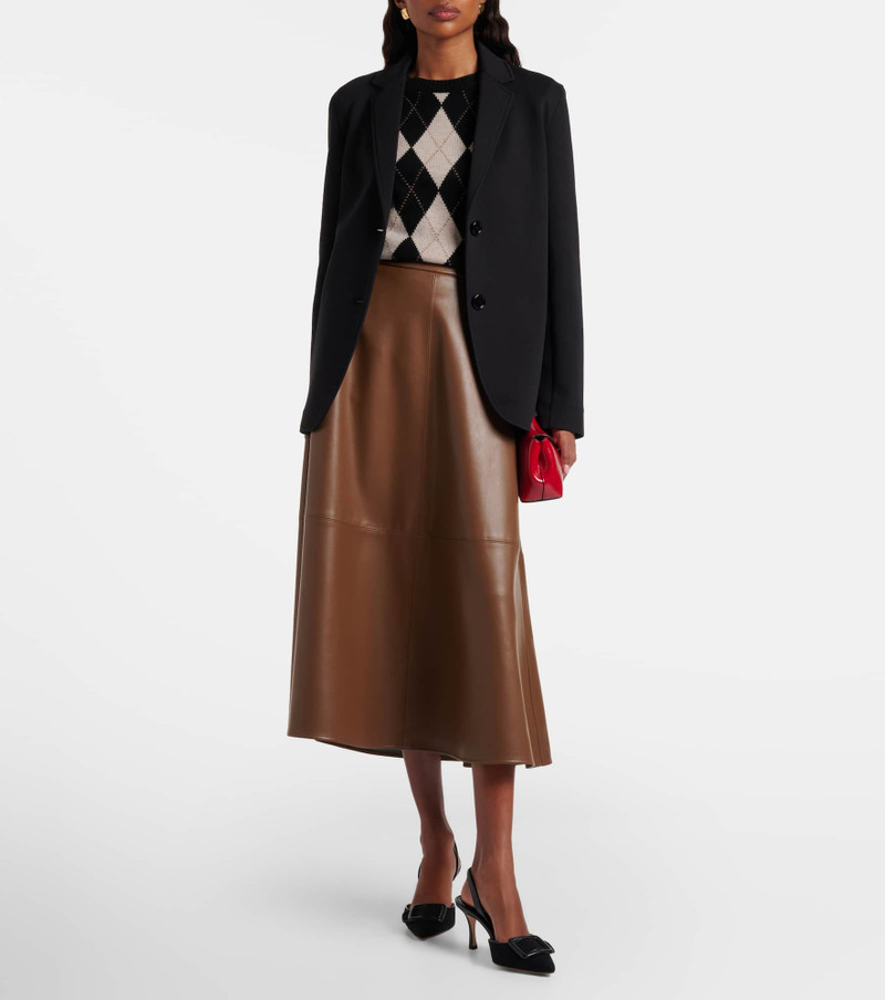 'S Max Mara Matollo cotton-blend jersey blazer outlook