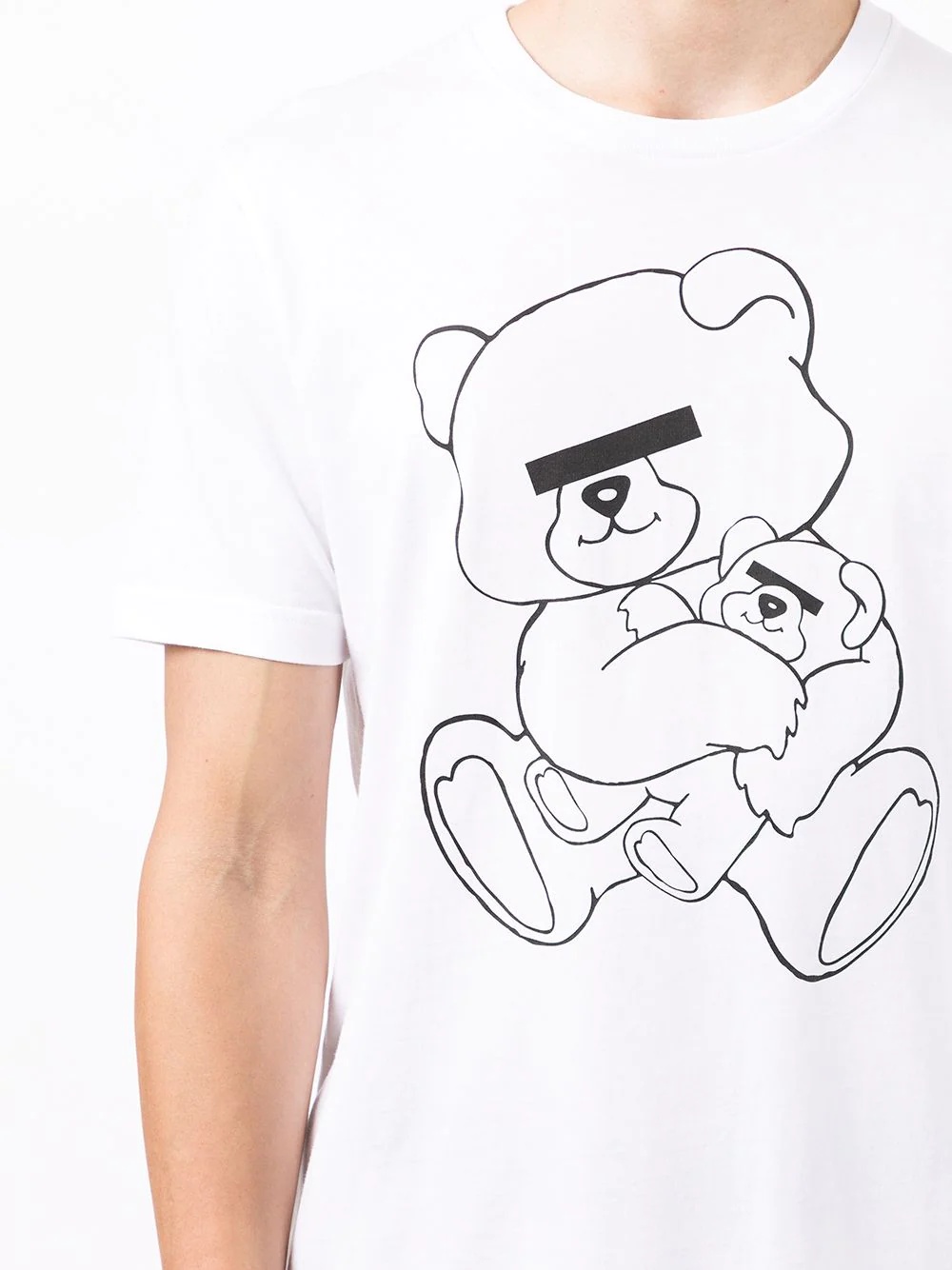 teddy bear print T-shirt - 5