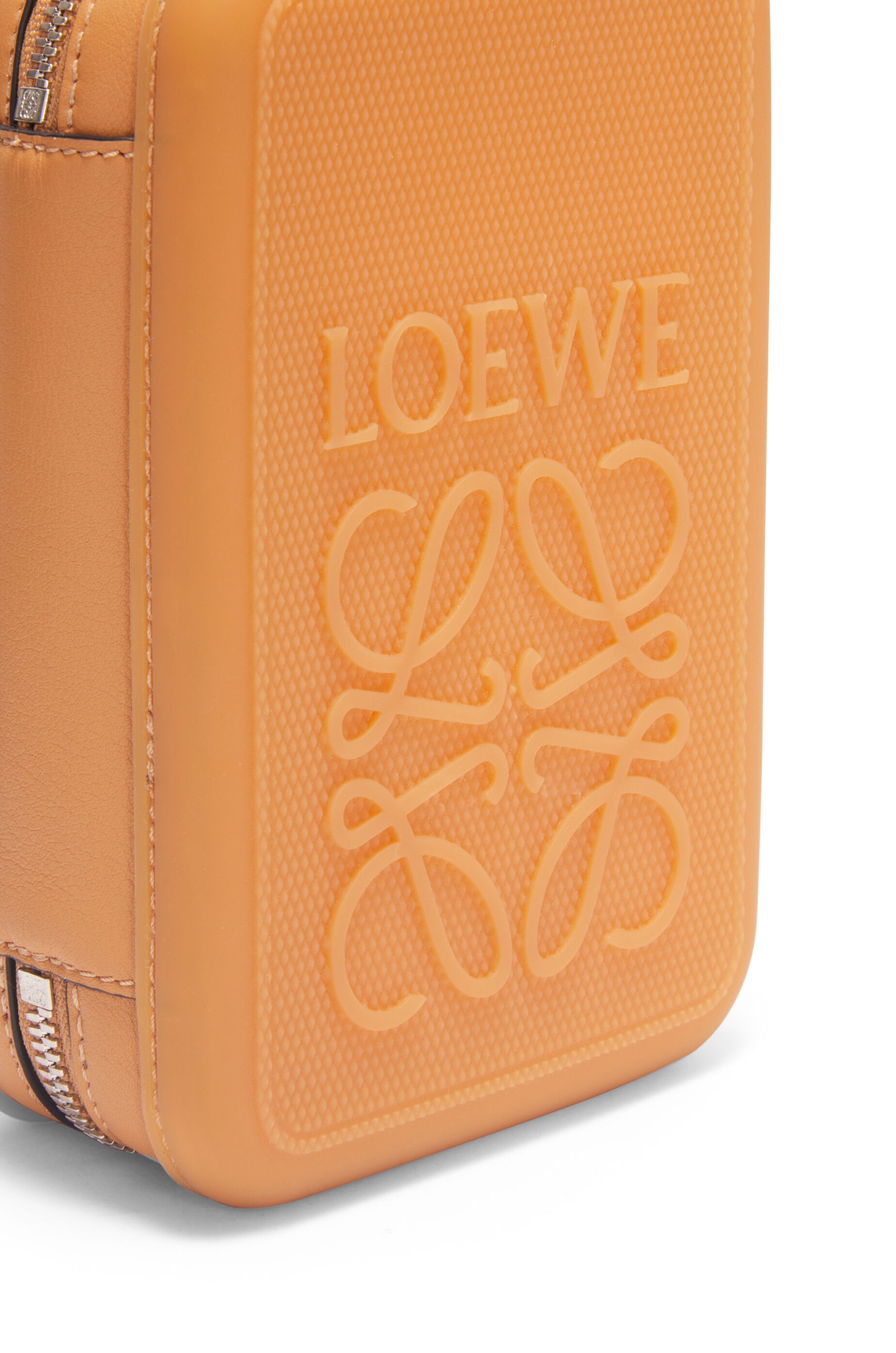 Molded Sling in diamond rubber and calfskin - 6