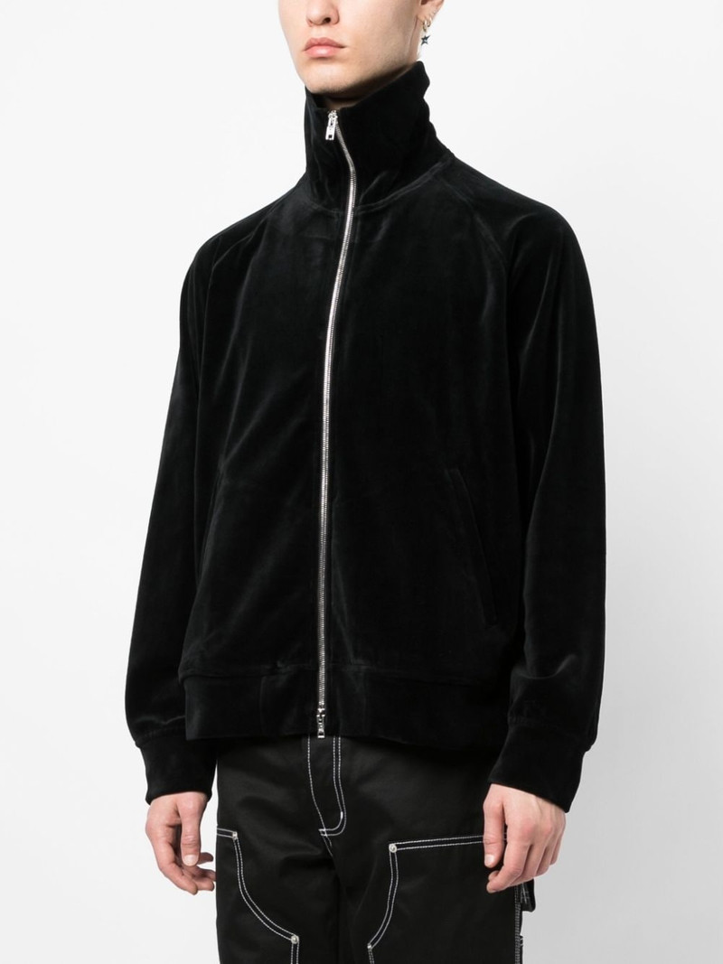 zip-up velour sweatshirt 4