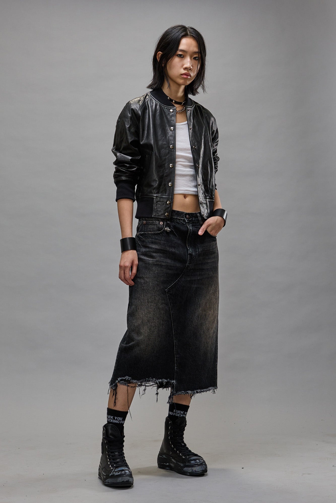 スカート R13 FW24 'Jesse' skirt (R13WD100D239D ARVINBLACK) 楽天市場】アールサーティーン R13 'Jesse' skirt