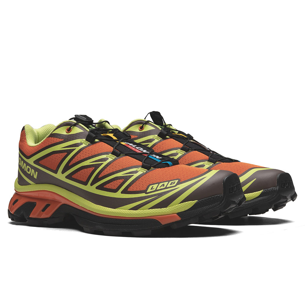 XT-6 - RED ORANGE/SHARP GREEN/BLACK - 2