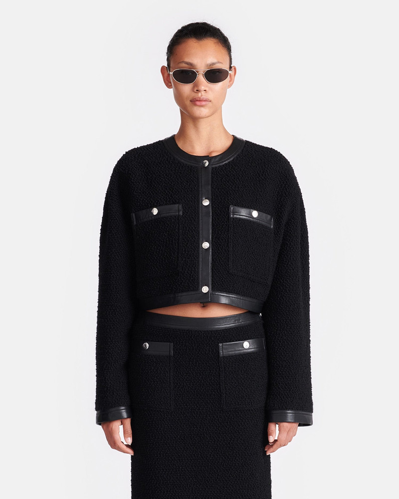 Nanushka Boucle-Tweed Jacket outlook