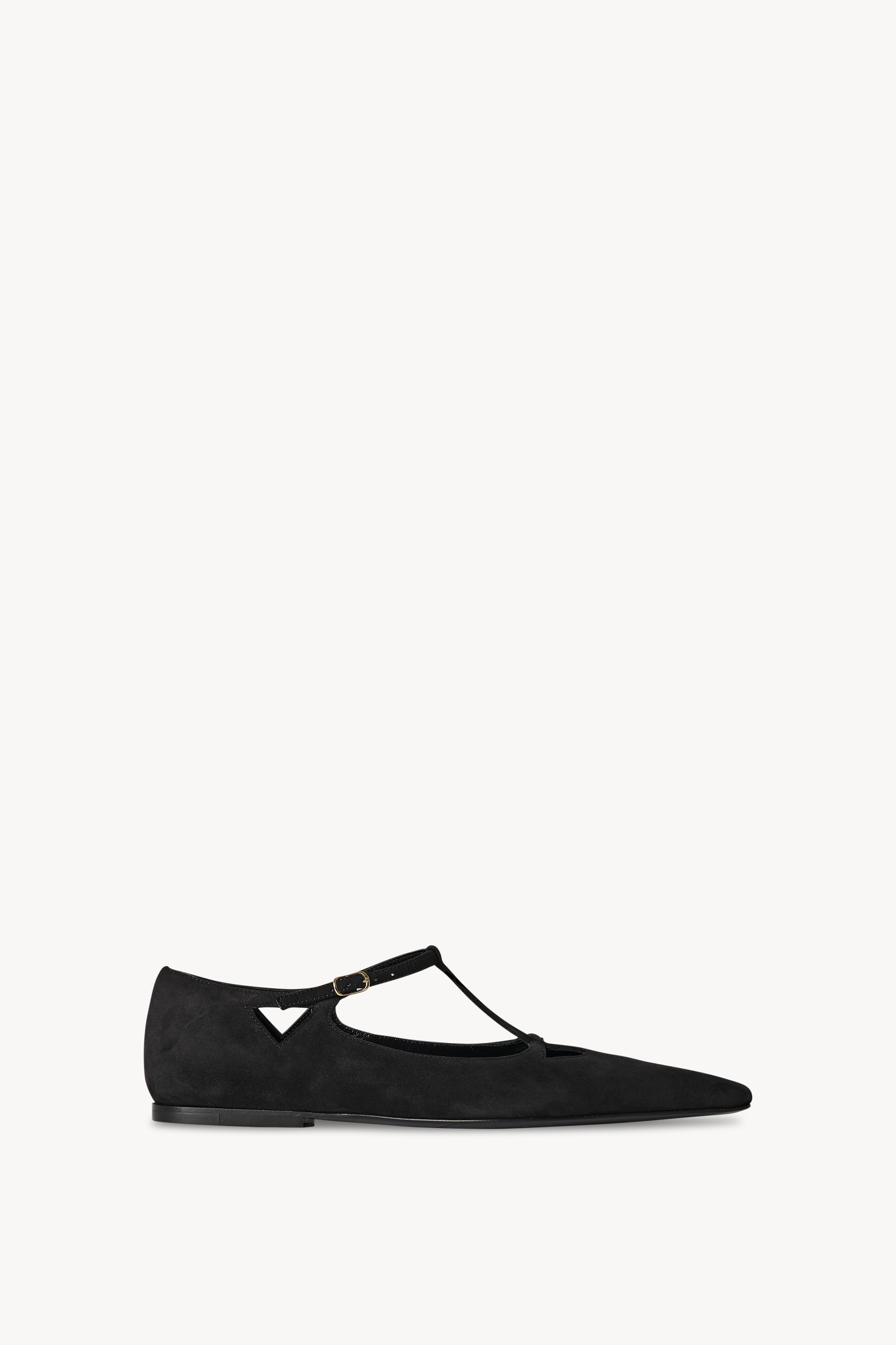 Cyd Flat in Suede - 1