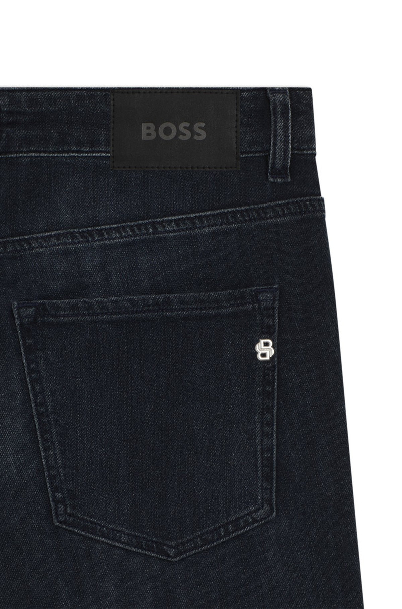 DELAWARE SLIM-FIT JEANS IN BLUE MECHANICAL-STRETCH DENIM 6