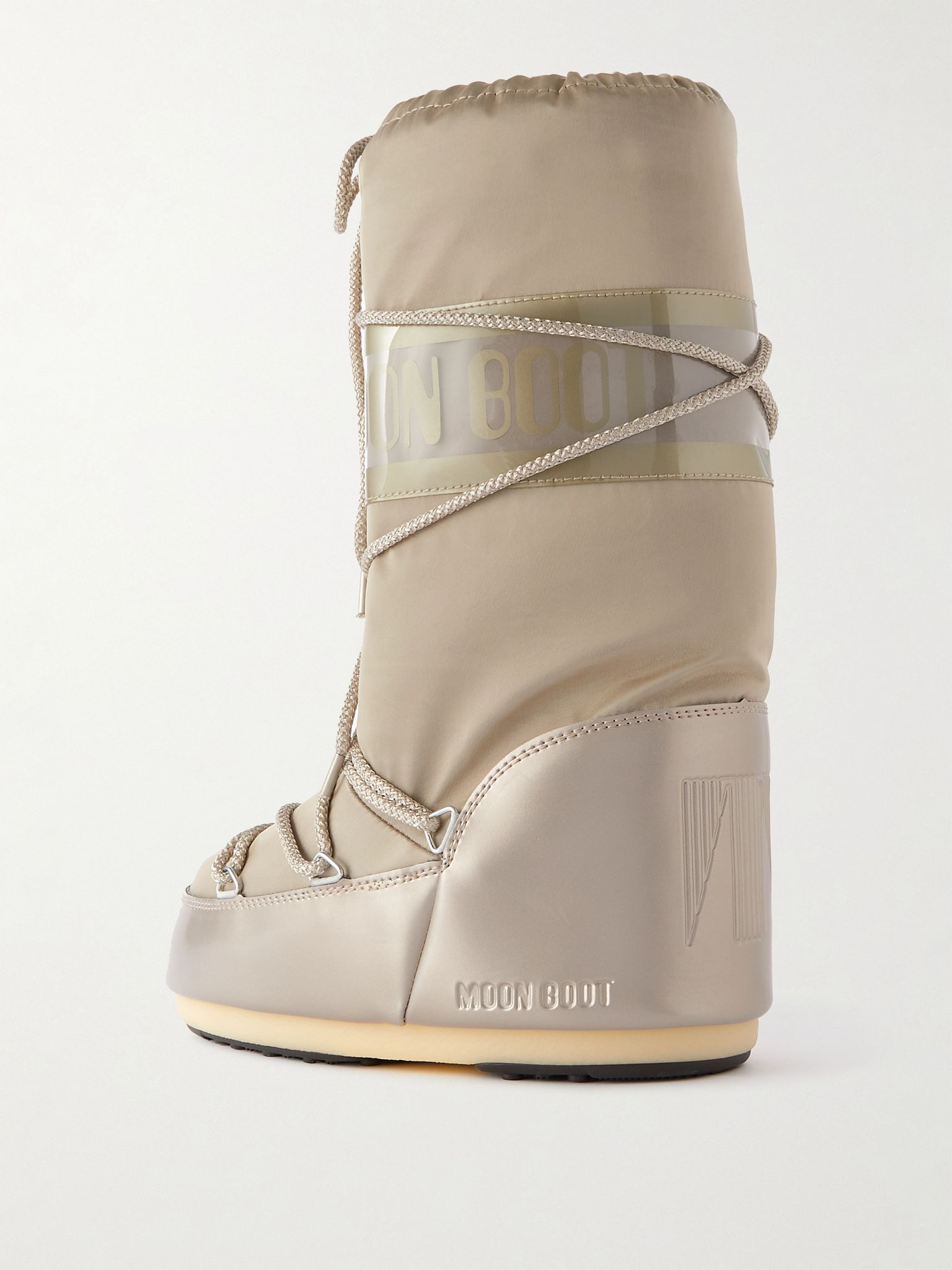 Icon Glance shell and PVC snow boots Platinum - 3
