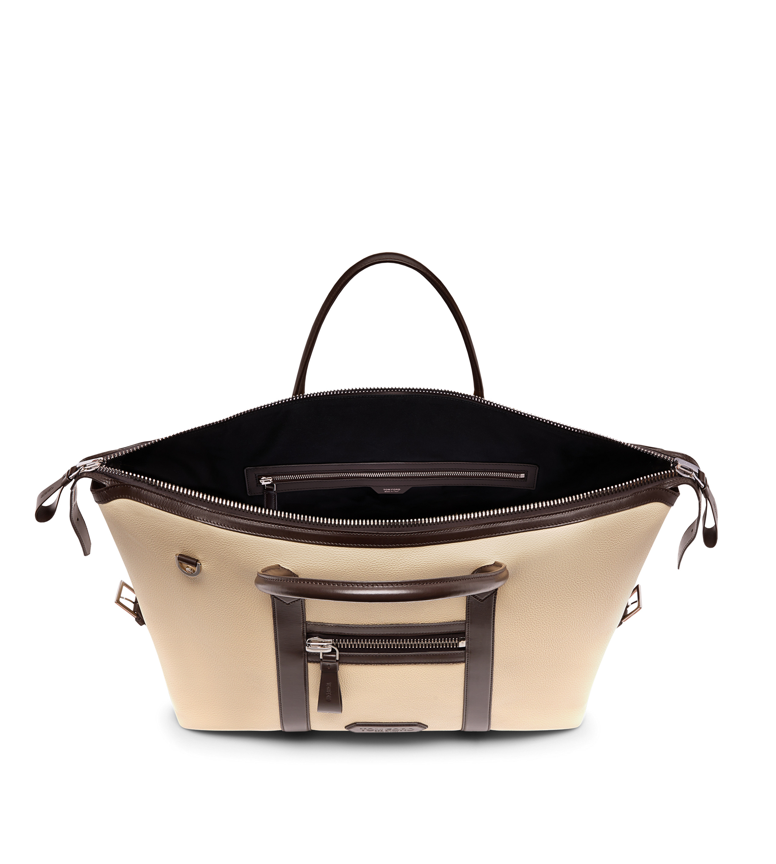 GRAIN LEATHER LEATHER BUCKLEY HOLDALL - 4