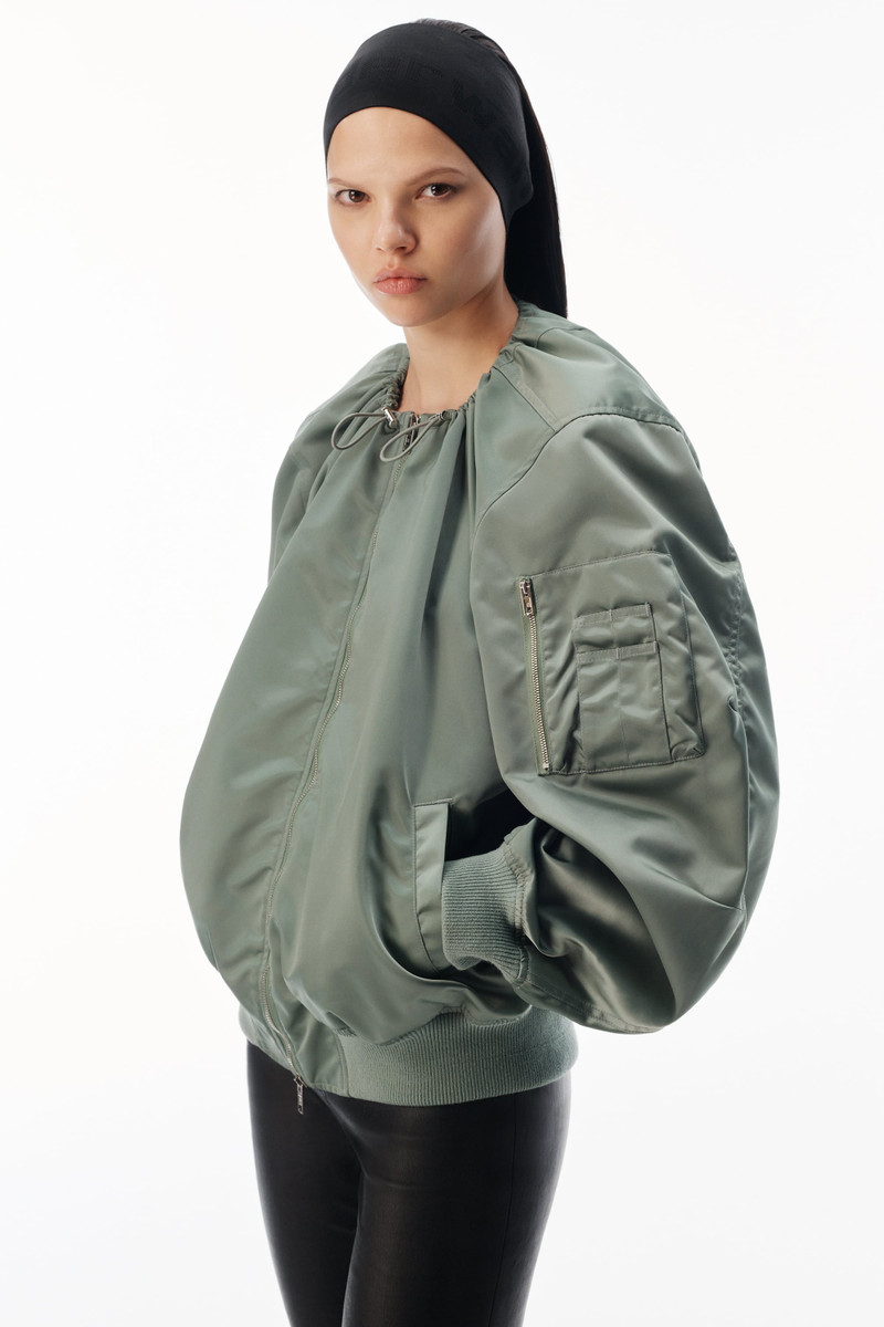 Alexander Wang SCOOP NECK BOMBER outlook