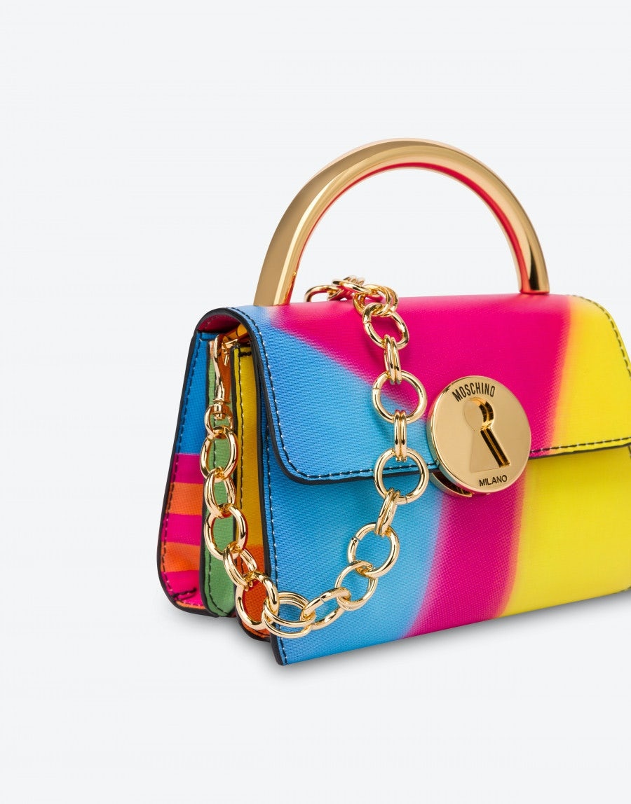 PROJECTION PRINT MINI HANDBAG - 4