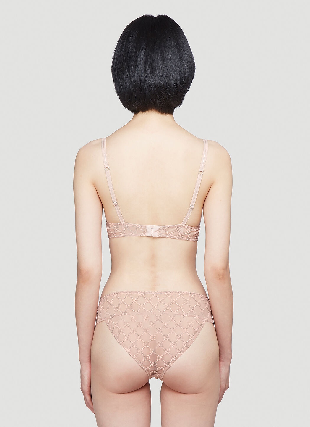 GG Tulle Lingerie Set - 4