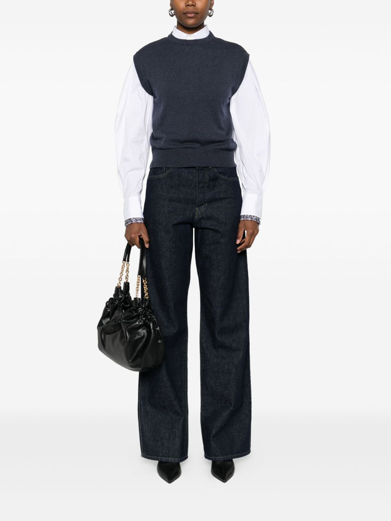 Brunello Cucinelli round-neck cashmere vest outlook