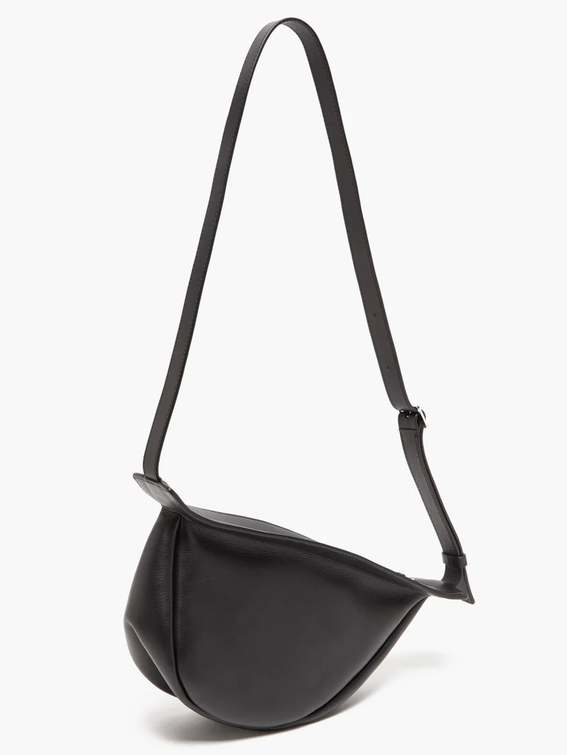 Banana leather shoulder bag - 4