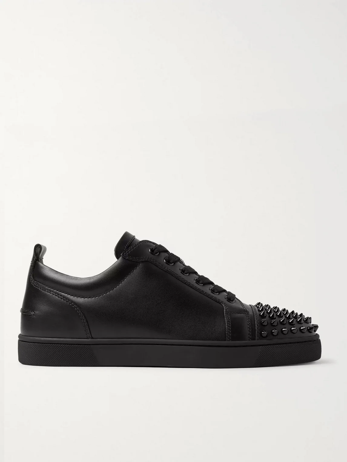 Louis Junior Spikes Cap-Toe Leather Sneakers - 1