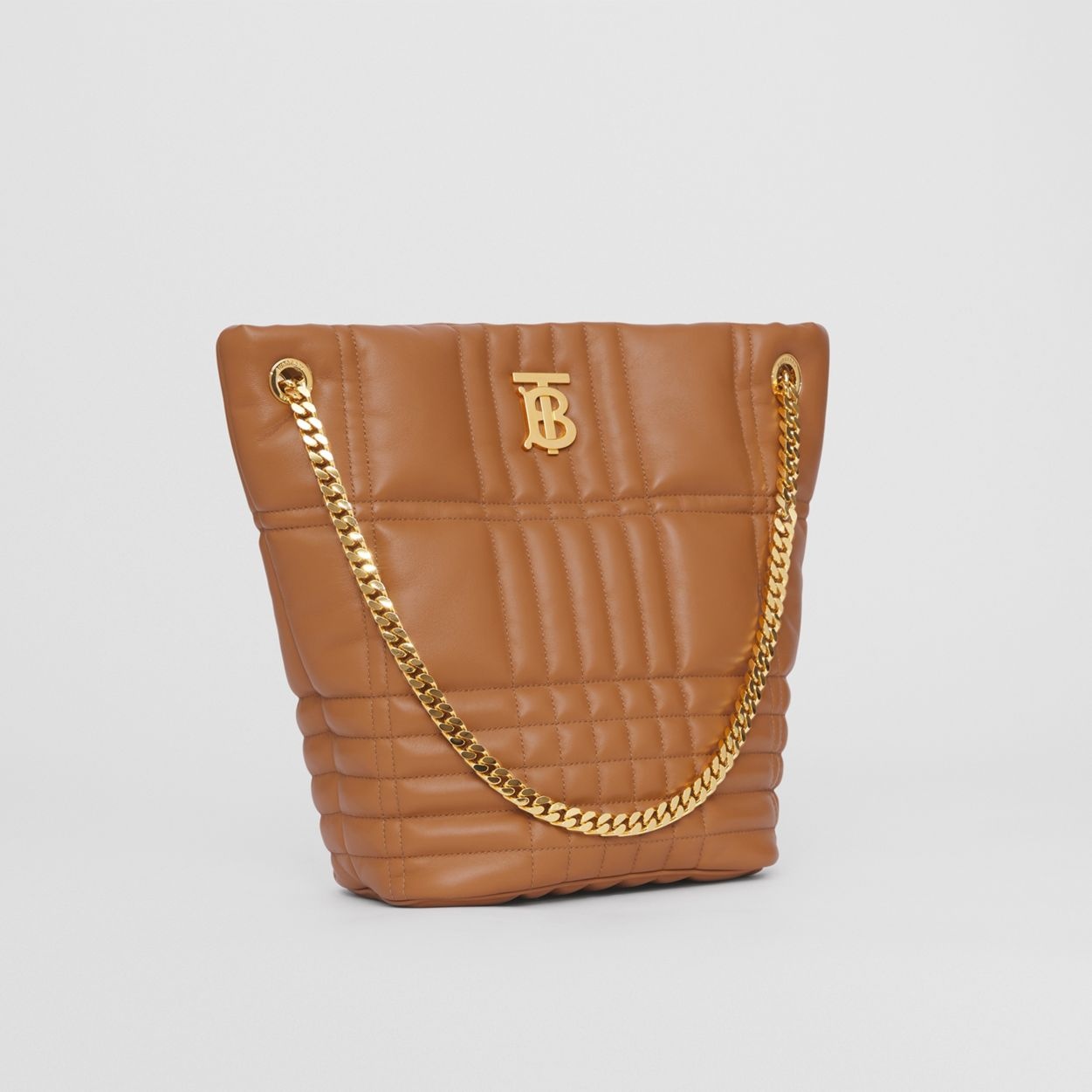 Medium Quilted Lambskin Lola Bucket Bag - 7