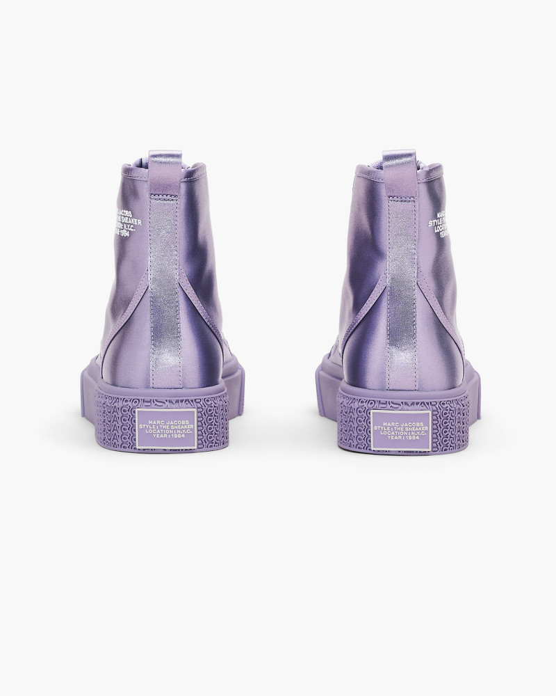 THE HIGH TOP SATIN SNEAKER 6