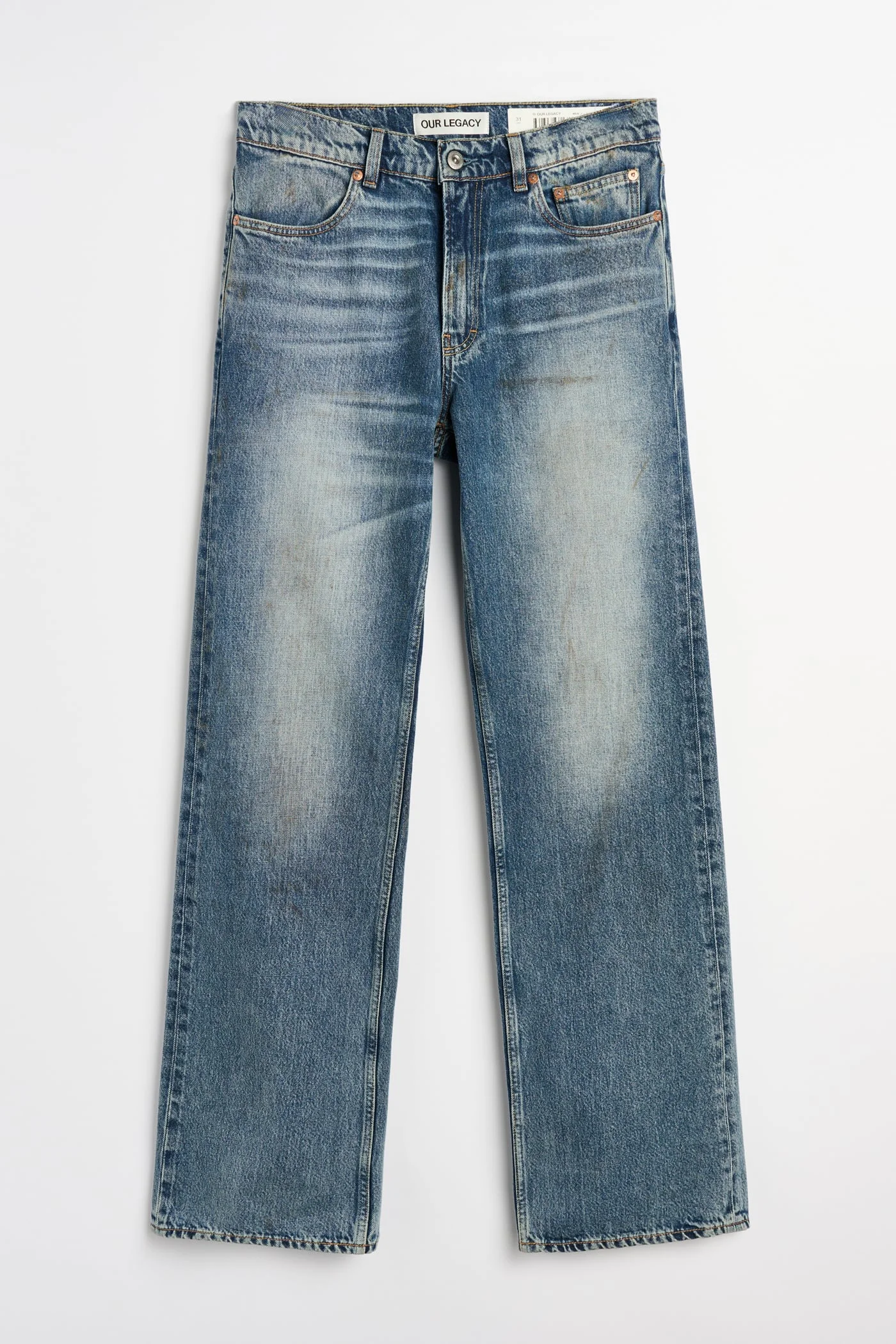 Carlson Cut Alley Cat Wash Organic Cotton Denim - 1