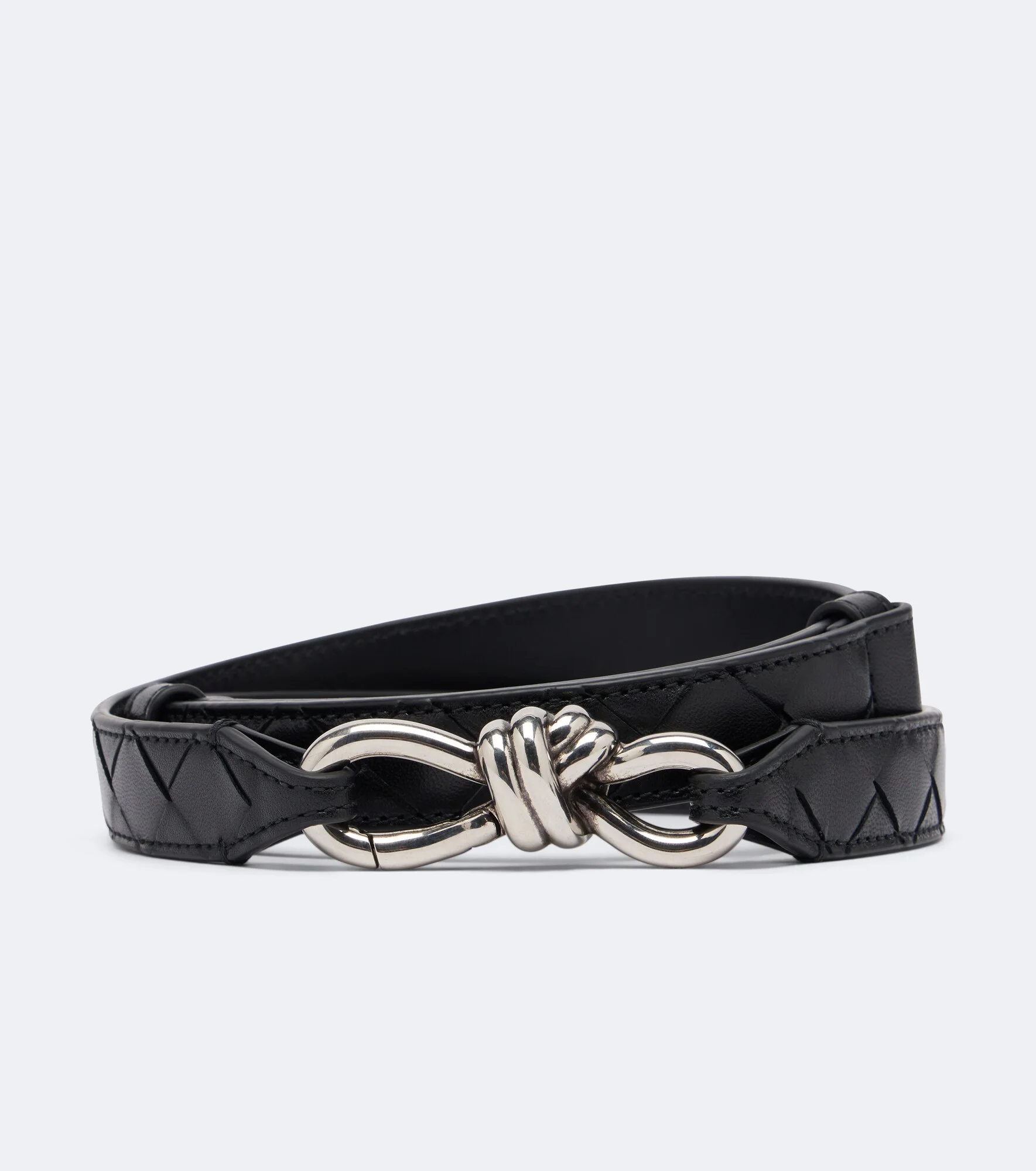 Andiamo Intrecciato leather belt - 1