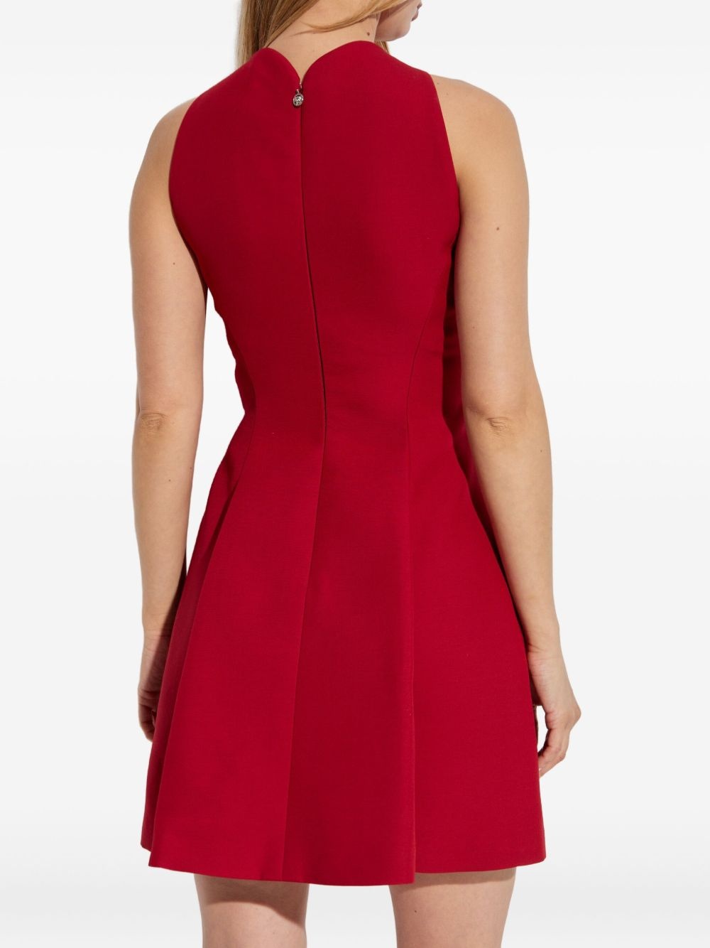 halter-neck A-line dress - 4