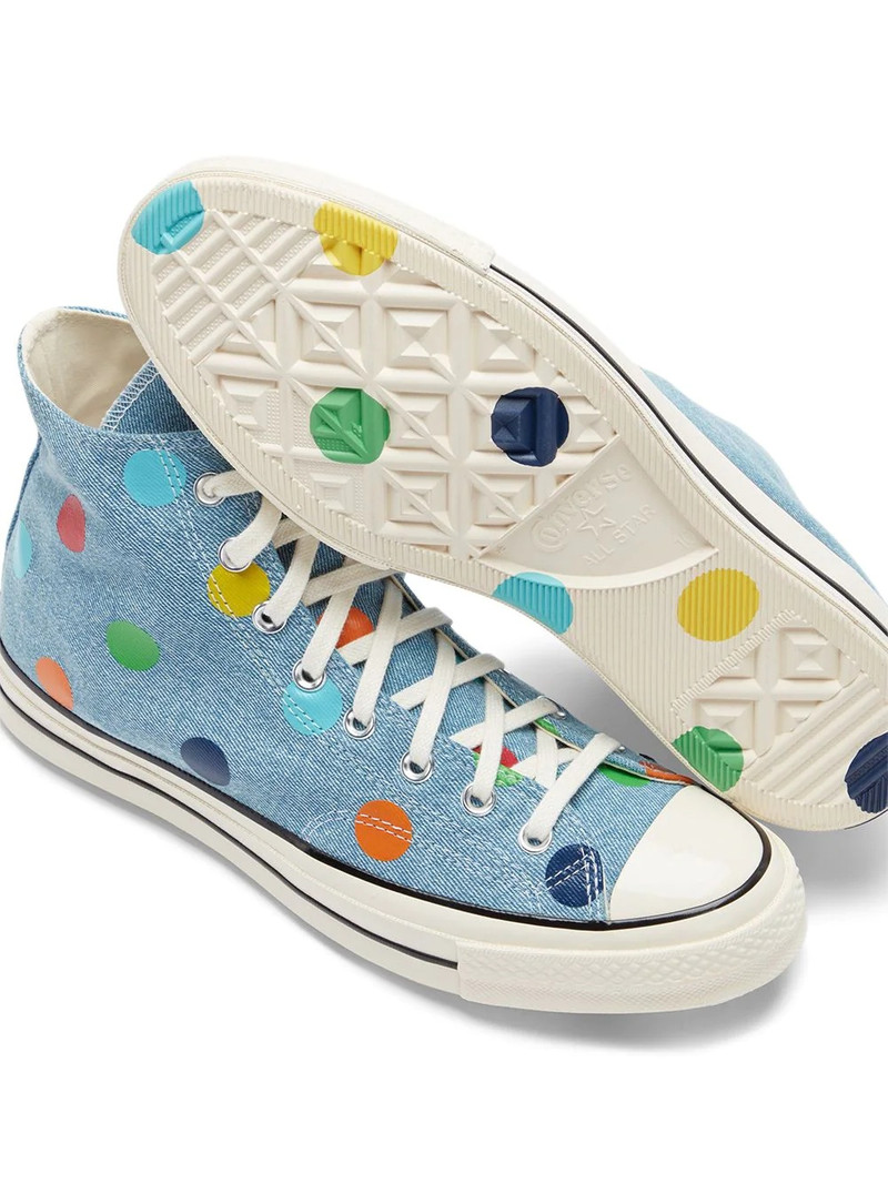 Converse x Golf Wang Chuck 70 polka dot high-top sneakers outlook
