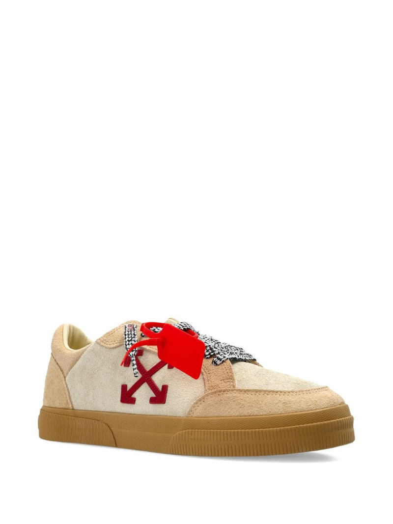 Off-White arrow-appliqué low-top sneakers outlook