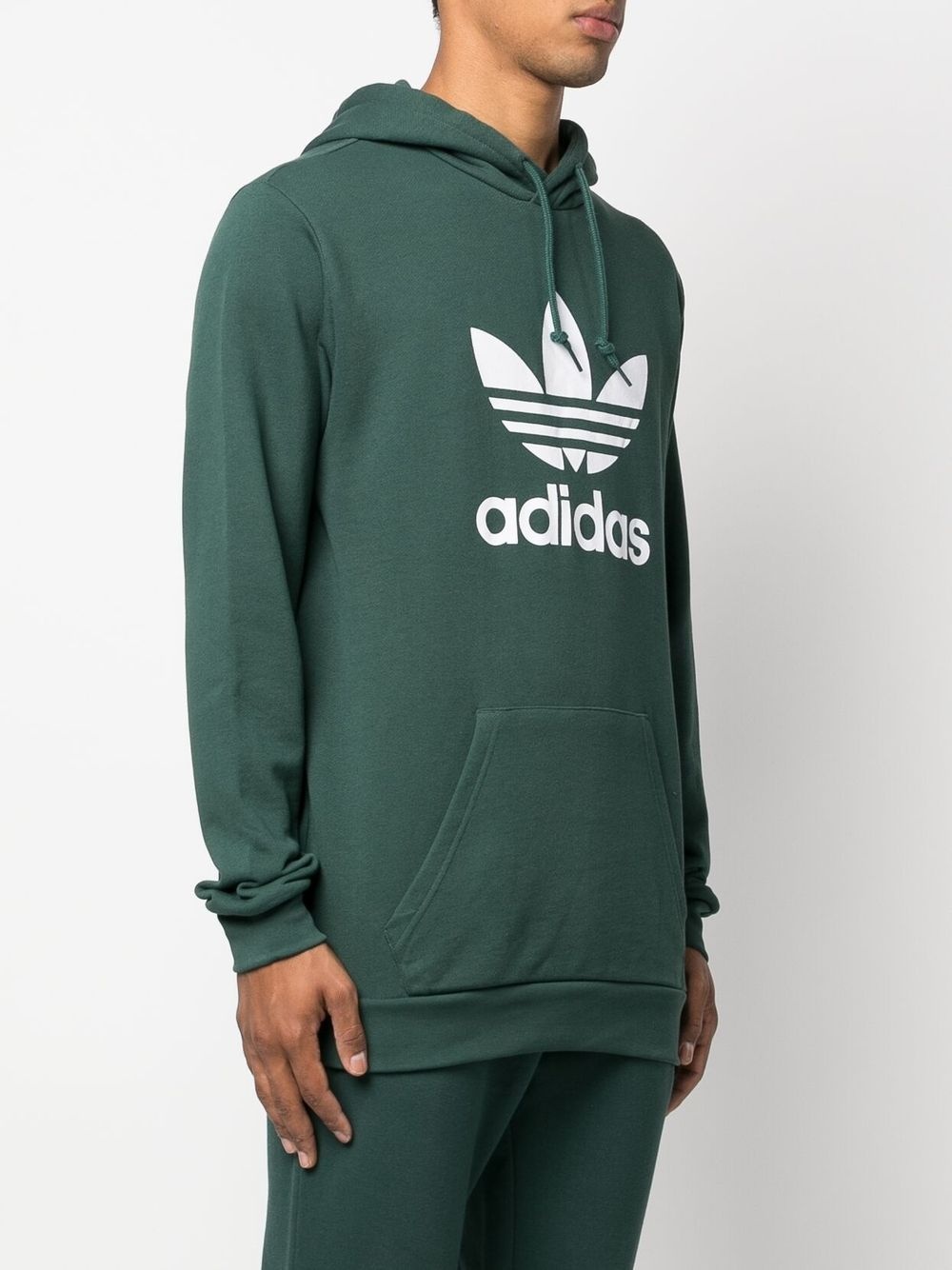 logo-print hoodie - 3