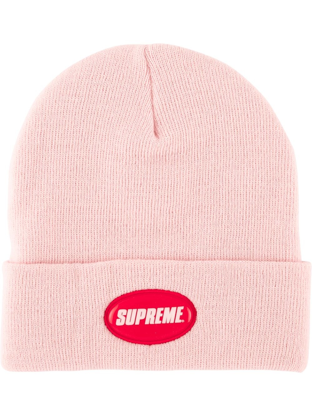 logo patch beanie - 1