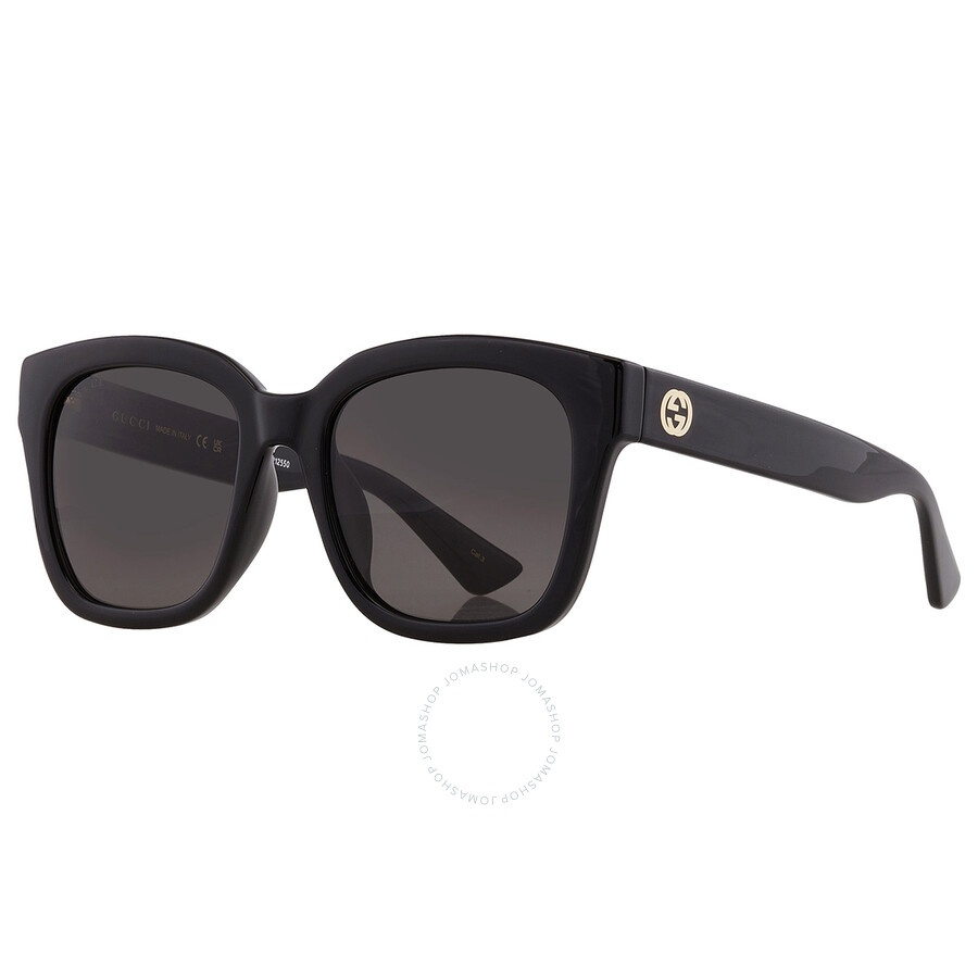 Gucci Smoke Sport Ladies Sunglasses GG1338SK 001 54 - 2
