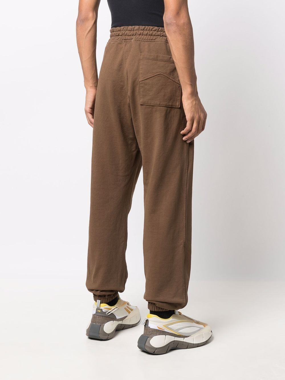 drawstring-waist track trousers - 4