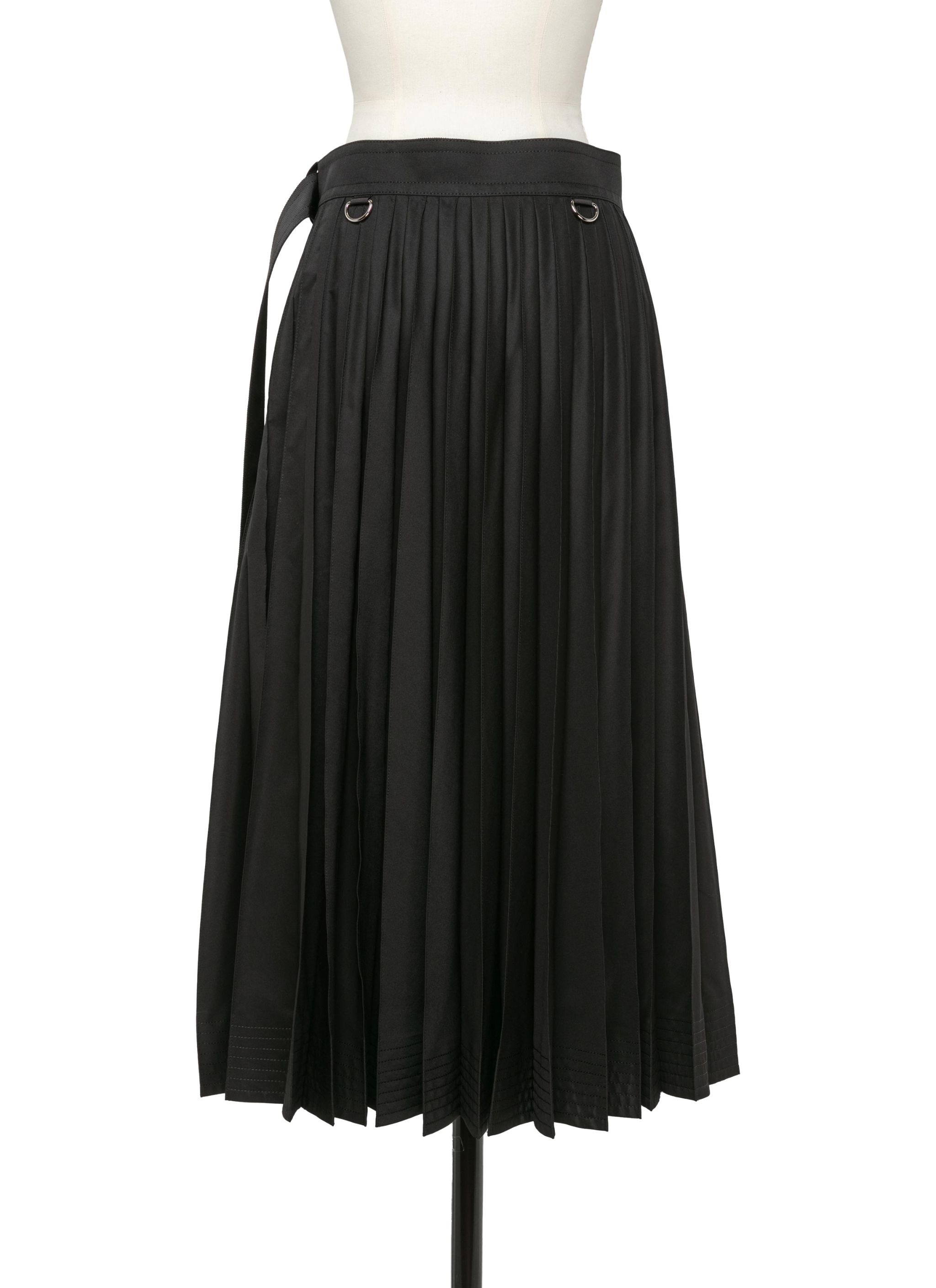 【sacai】Cotton Gabardine Skirt sacai Cotton Gabardine Skirt | REVERSIBLE