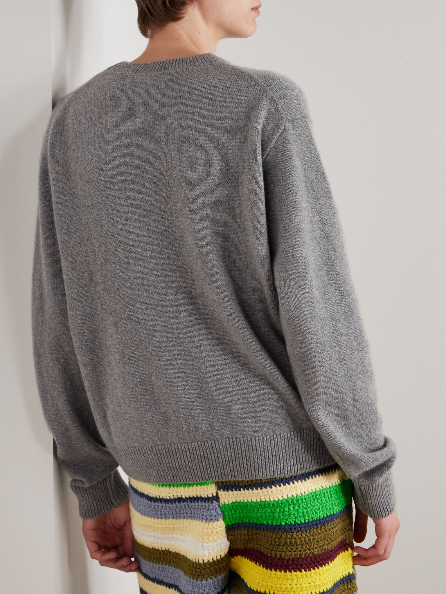 Cashmere Sweater Gray - 3