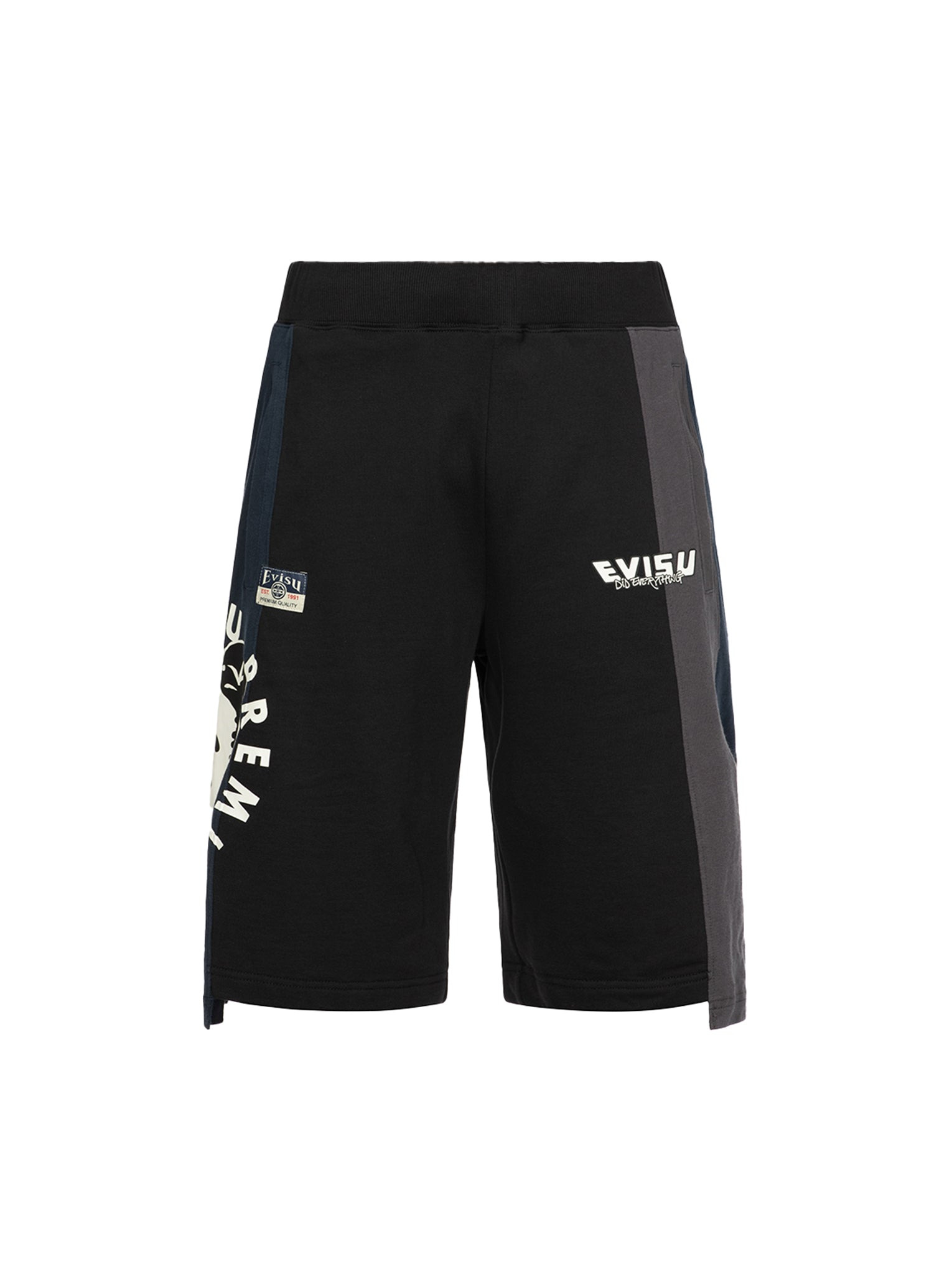 DECONSTRUCTED PLAYFUL GODHEAD PRINTED REGULAR FIT SWEAT SHORTS - 12