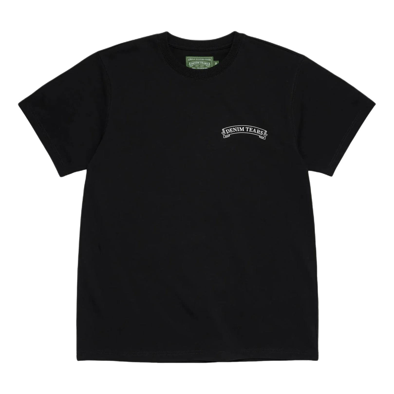 Denim Tears ADG Banner T-Shirt 'Black' SS26TSS15732664 - 1