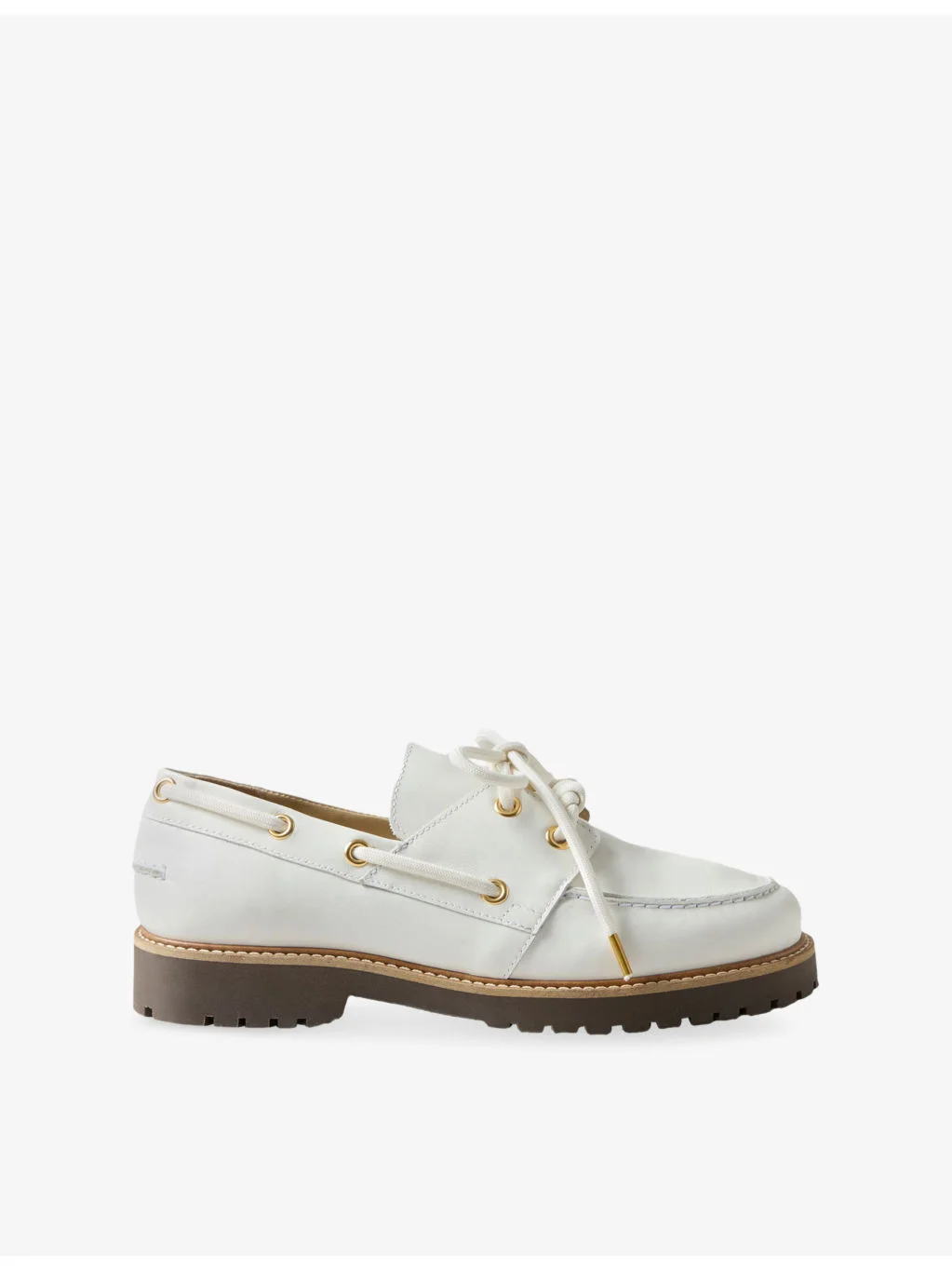 Leather Boat Shoes - 1