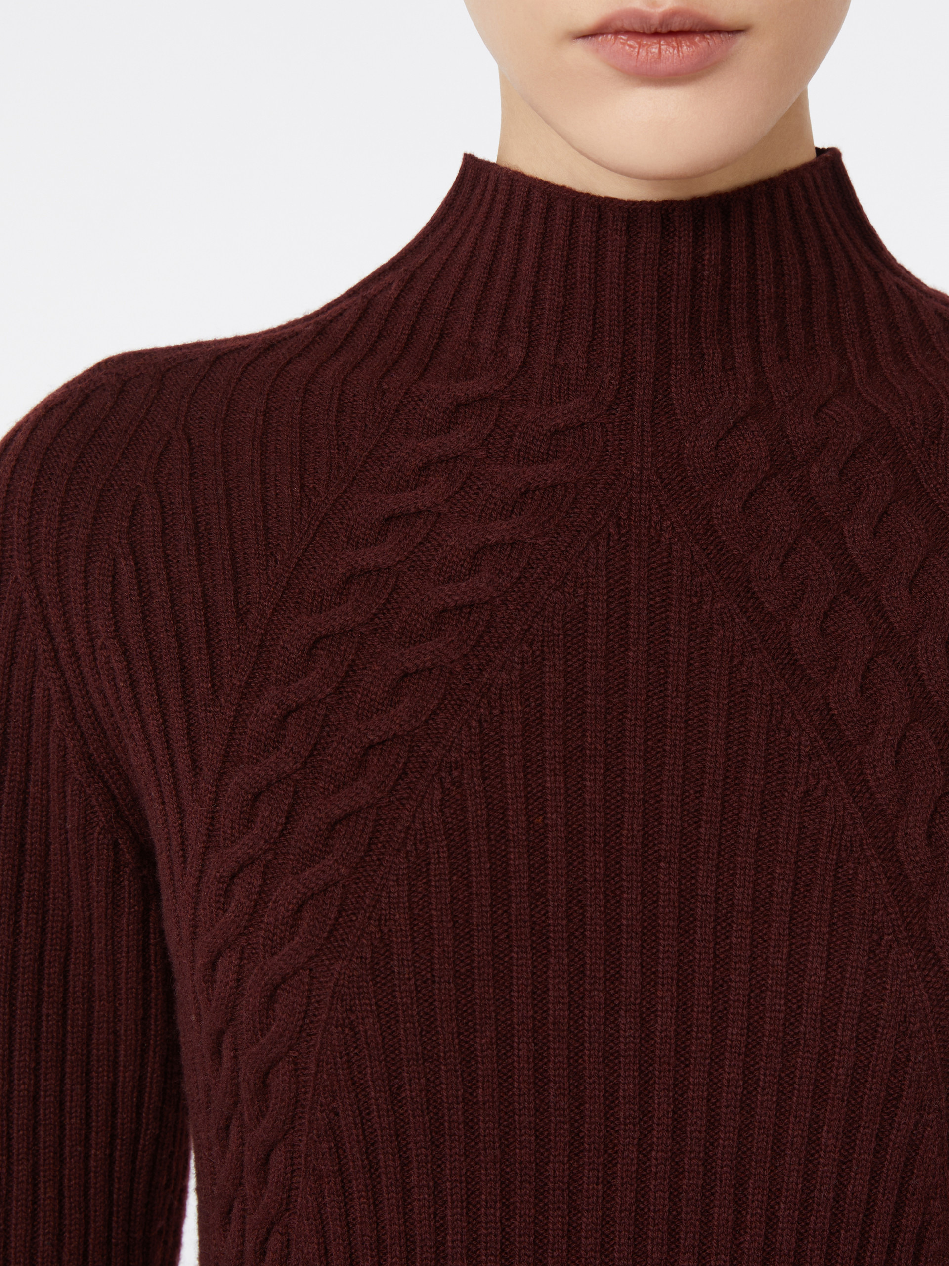 ZELANDA Wool and cashmere slim-fit dress - 5