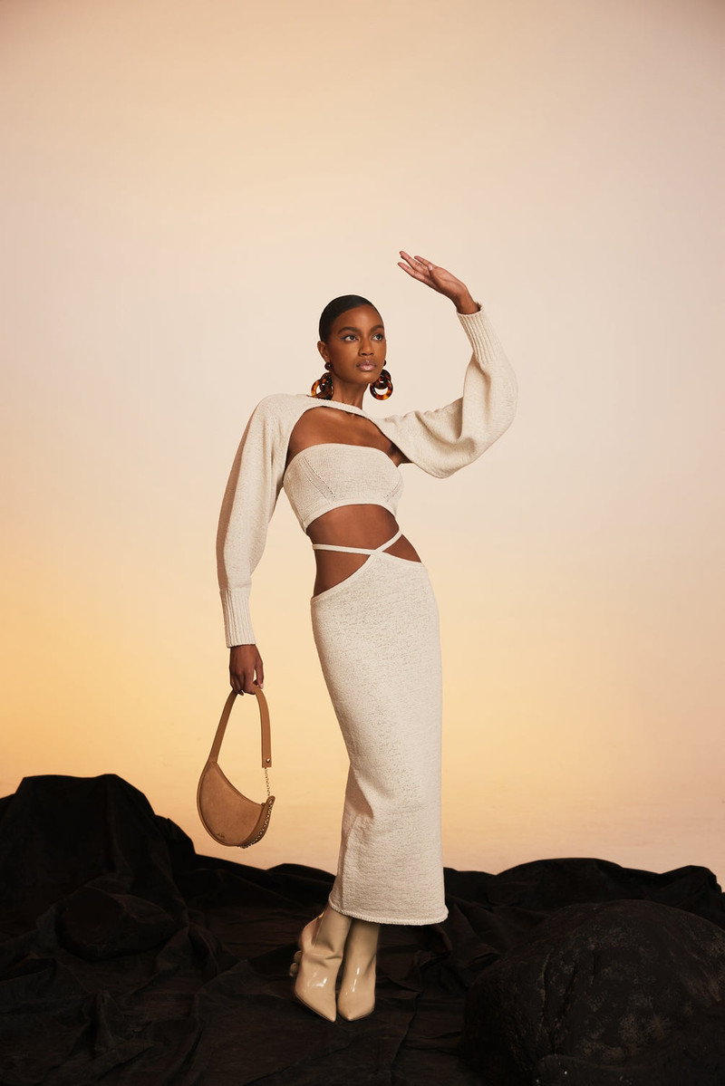 Cult Gaia SALLY KNIT TOP outlook