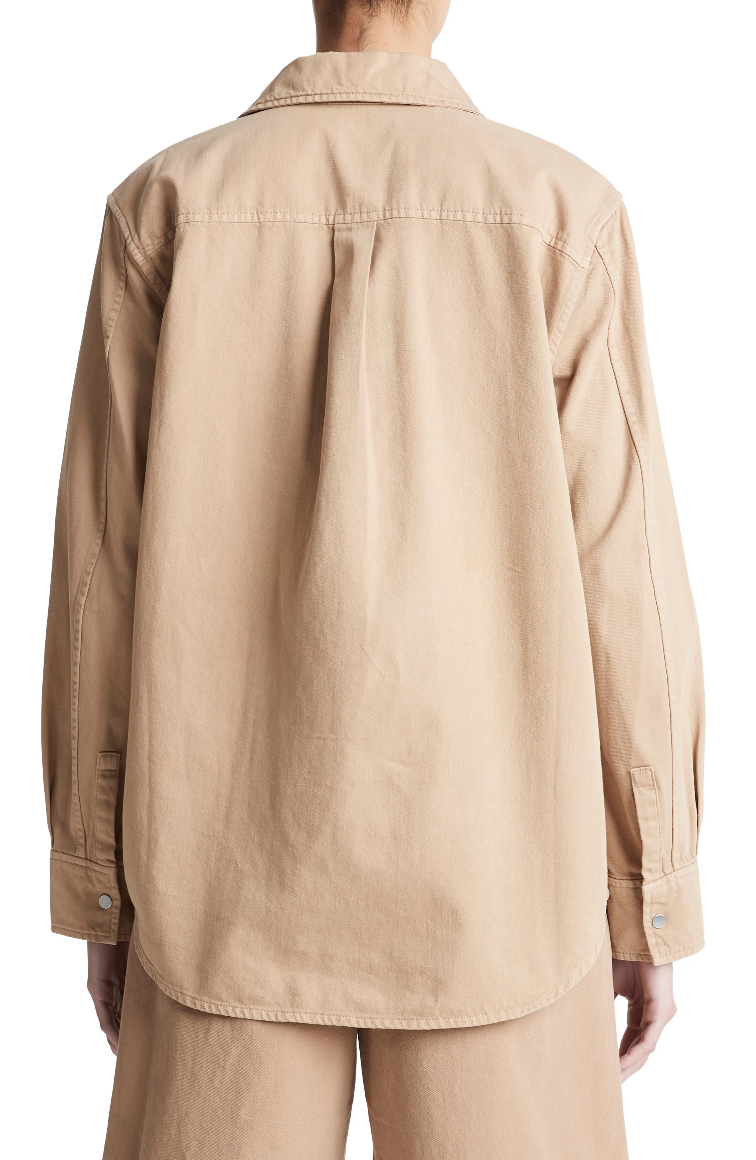 Cotton Twill Shirt Jacket - 2