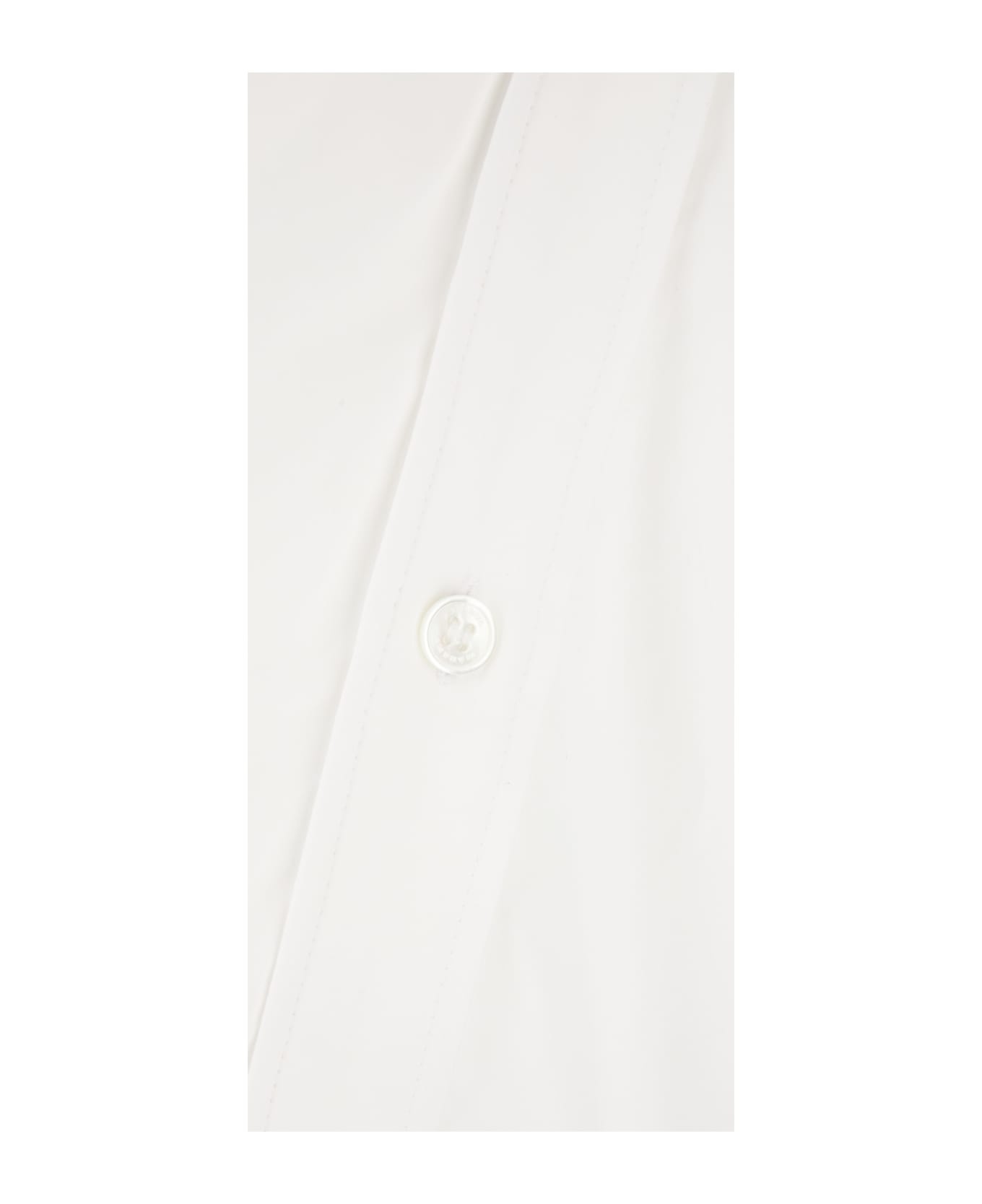 White Poplin Shirt - 3