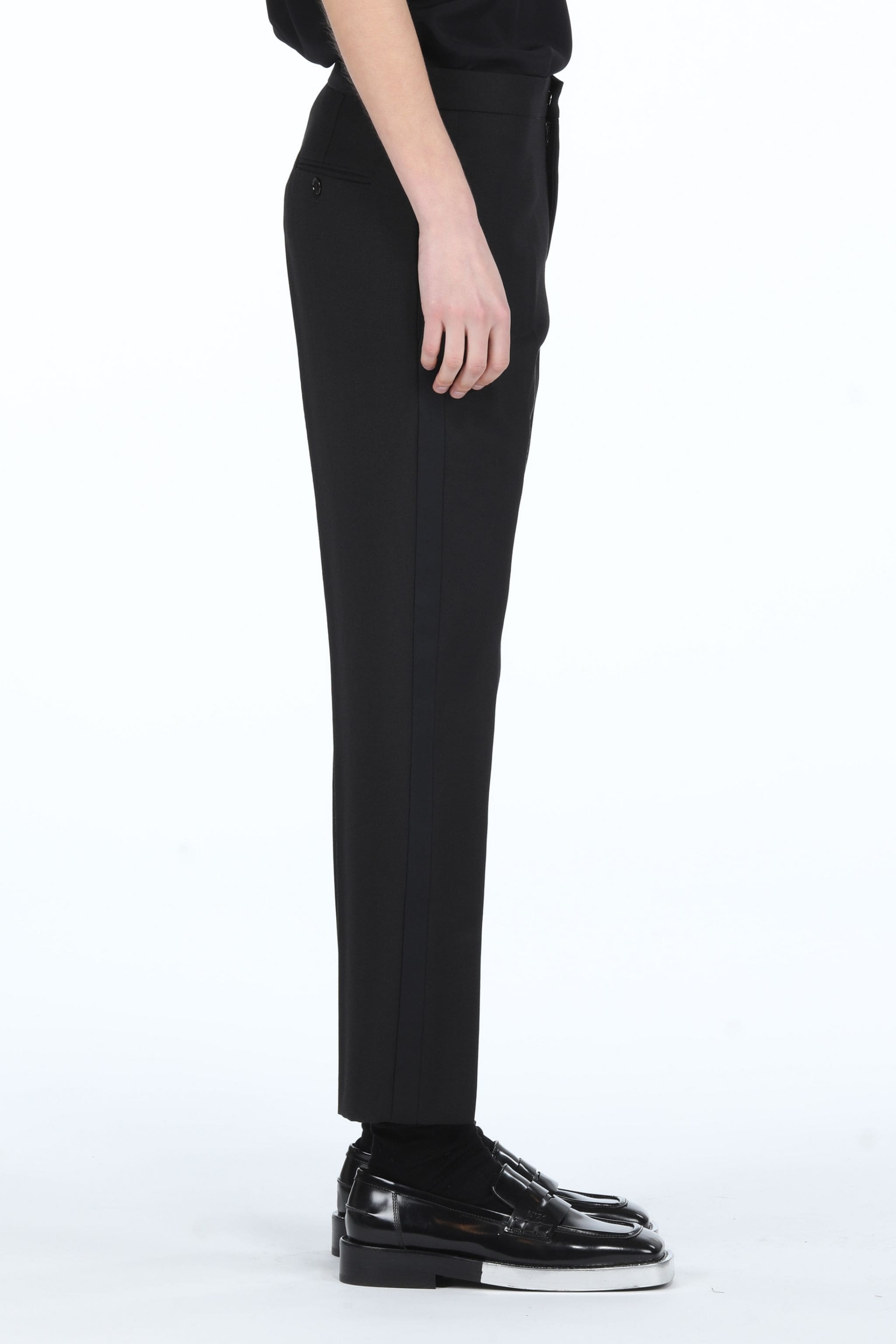 CROPPED STRAIGHT-LEG TROUSERS - 3