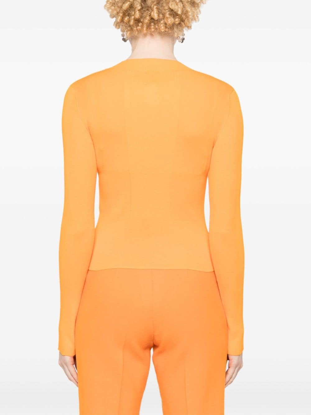 ribbed-knit jumper - 4