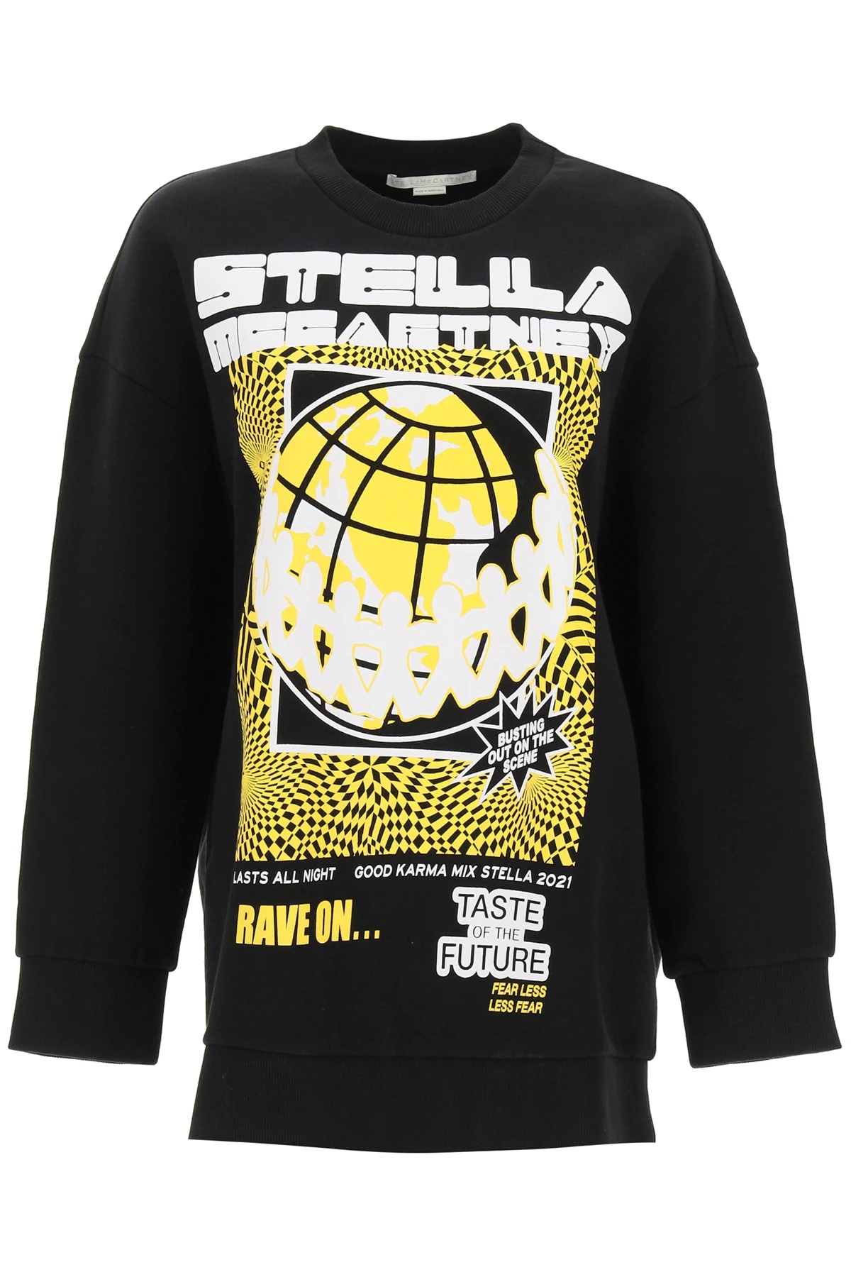 RAVE PRINT SWEATSHIRT - 1