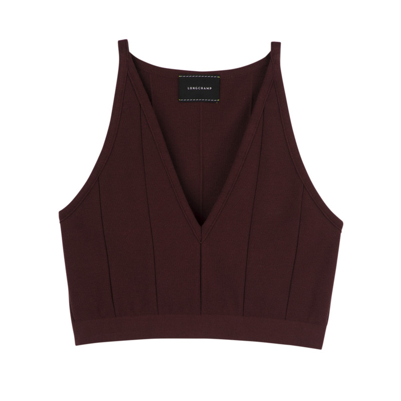 Top Burgundy - Knit 1