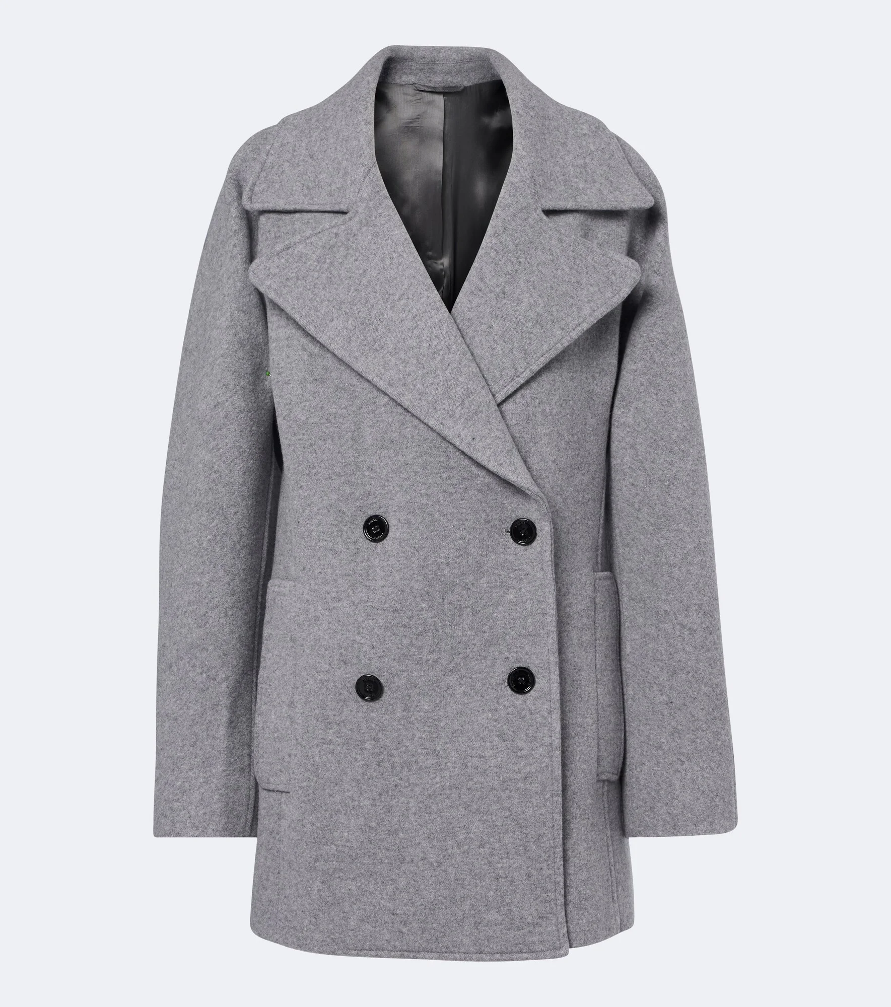 Wool and cashmere-blend peacoat - 1